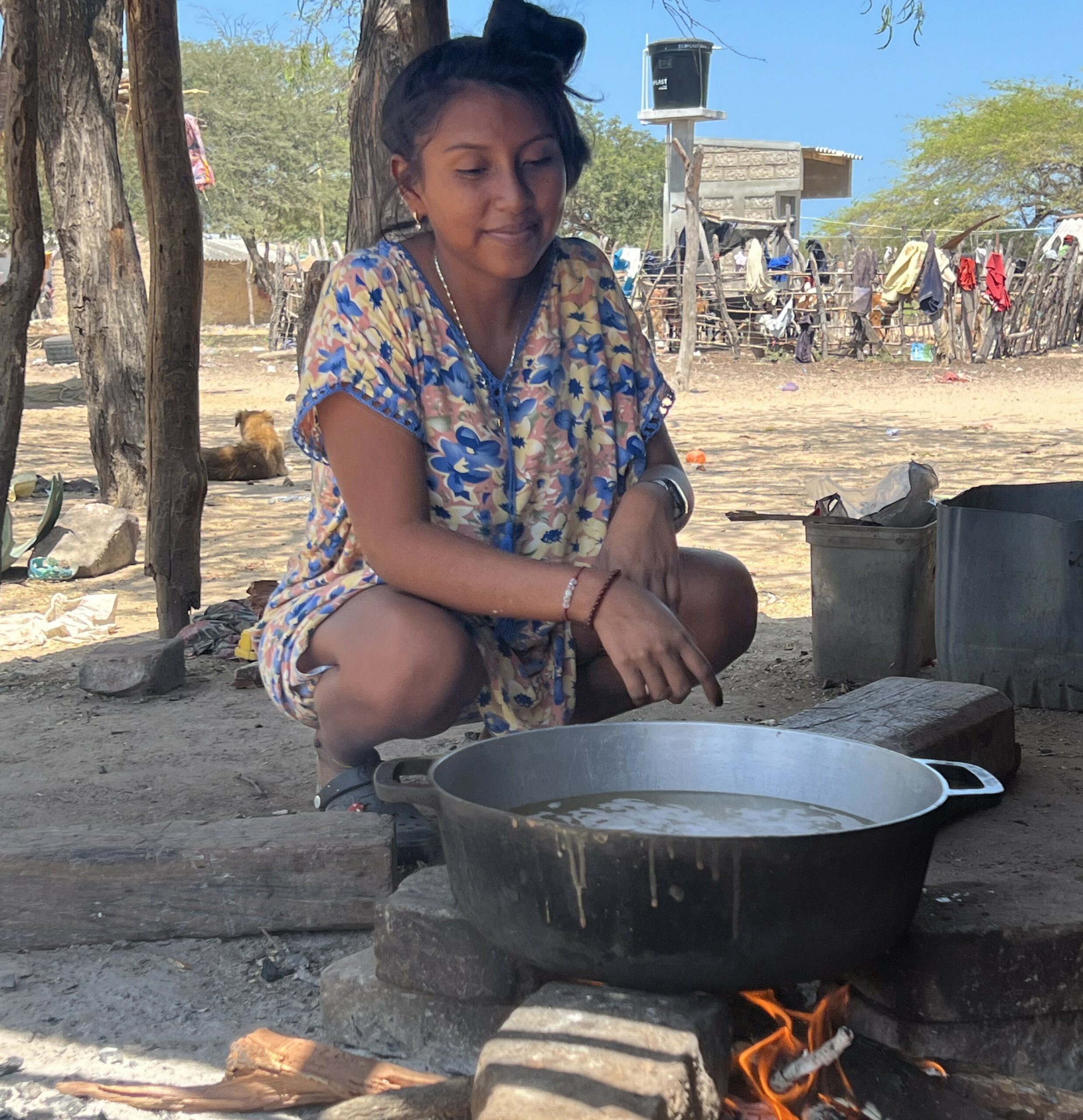 cooking wayuu food